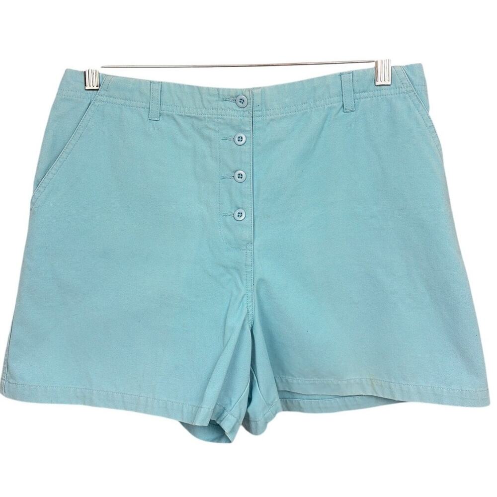 Fashion Bug Y2K Retro 90s Casual Coastal Mom Short Button Fly High Rise Short 12